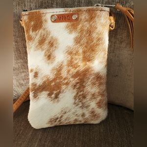Cowhide Crossbody Bag